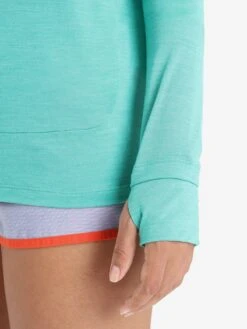 Icebreaker Truien & Sweaters Sportief Sweatshirt Dames Jade Groen -Icebreaker 02bdb48e302288d0645069a8c70de03f