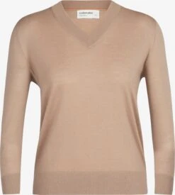 Icebreaker Truien & Sweaters Sporttrui Wilcox Dames Beige