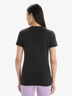 Icebreaker Shirts Functioneel Shirt Dames Zwart -Icebreaker 0ddaa4ee00819fee3565ec36de5361e5