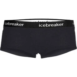 Icebreaker Sprite Hot Pants Slip Dames - Zwart