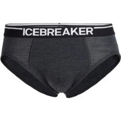 Icebreaker Anatomica Slip Heren - Jet Heather/Zwart