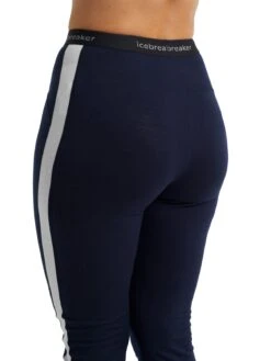 Icebreaker Broeken Skinny Sportbroek Dames Donkerblauw -Icebreaker 239ba1e16c0bfeccdf2eabefb18cb825