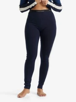 Icebreaker Broeken Skinny Sportbroek Dames Donkerblauw -Icebreaker 35d4bb202ba8ddeafe17eb161572c1c9