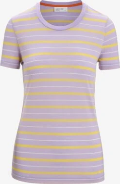 Icebreaker Shirts Functioneel Shirt Wave Dames Lichtlila