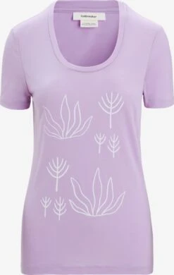 Icebreaker Shirts Functioneel Shirt Tech Lite II Dames Pastellila