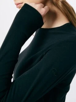 Icebreaker Shirts Functioneel Shirt Oasis Dames Zwart -Icebreaker 44ea7b600f76c1232b7fe330752a9c43