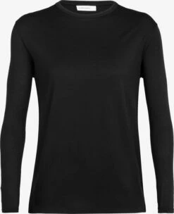 Icebreaker Shirts Functioneel Shirt Granary Dames Zwart