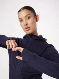 Icebreaker Truien & Sweaters Sportief Sweatvest Quantum III Dames Marine -Icebreaker 641a514a5a5f51fbb7f35e5a78b13128