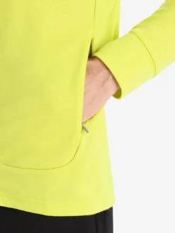 Icebreaker Truien & Sweaters Sportsweatvest M Quantum III Heren Geel -Icebreaker 6deac1ed969d50bfd040af36993ad693