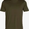 Icebreaker T-shirts Functioneel Shirt Tech Lite II Heren Olijfgroen -Icebreaker 7760bc0f92b3ba0f3f90eed615574f0e
