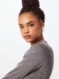 Icebreaker Shirts Functioneel Shirt Oasis Dames Grijs Gemêleerd -Icebreaker 7cd097ab86bfc3b58c2e978bd6e84c4b