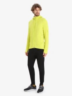 Icebreaker Truien & Sweaters Sportsweatvest M Quantum III Heren Geel -Icebreaker 7eacb8c780f4b1b80b6fe45e9383fc5e