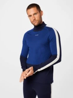 Icebreaker Longsleeves Functioneel Shirt Heren Nachtblauw / Donkerblauw -Icebreaker 7f3f0cec18451d2fa1d6bd27f6371b9c