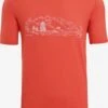 Icebreaker T-shirts Functioneel Shirt Heren Rood -Icebreaker 8b1a205cfb50393fa14e794cbd36ee1b