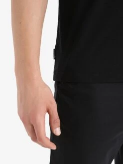 Icebreaker T-shirts Functioneel Shirt M Tech Lite Heren Zwart -Icebreaker 8d747eecf37e85f54f66f3d08a630e5f