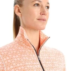 ICEBREAKER 250 VERTEX LS HALF ZIP ALPINE GEO W SNOW/FLA 23 -Icebreaker 9 116700 250 vertex ls half zip snow fla ib0a56i9 673 04