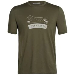 ICEBREAKER M TECH LITE II SS TEE SHEEP DOG LODEN 22