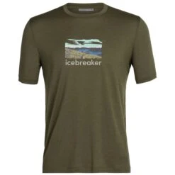 ICEBREAKER M TECH LITE II SS TEE TRAILHEAD LODEN 22