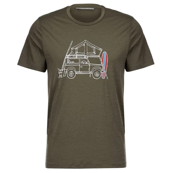ICEBREAKER M TECH LITE II SS TEE SURFSPOT CAMPER LODEN 22 3 ICEBREAKER M TECH LITE II SS TEE SURFSPOT CAMPER LODEN 22