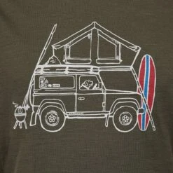 ICEBREAKER M TECH LITE II SS TEE SURFSPOT CAMPER LODEN 22 7 ICEBREAKER M TECH LITE II SS TEE SURFSPOT CAMPER LODEN 22 -Icebreaker 9 116949 m tech lite ii ss tee surfspot camper loden ib0a56lw0691 03