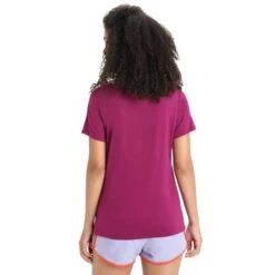 ICEBREAKER MERINO W ZONEKNIT SS TEE PURPLE GAZE/GO BERRY/CB 23 -Icebreaker 9 124942 ib0a56ou823 04