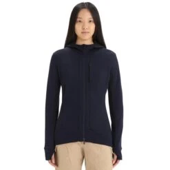 ICEBREAKER MERINO W QUANTUM III LS ZIP HOOD MIDNIGHT NAVY 23 -Icebreaker 9 124953 ib0a59jw401 03