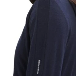 ICEBREAKER MERINO W QUANTUM III LS ZIP HOOD MIDNIGHT NAVY 23 -Icebreaker 9 124953 ib0a59jw401 05