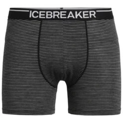 ICEBREAKER MERINO M ANATOMICA BOXERS GRITSTONE HTHR 23