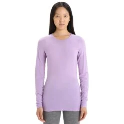 ICEBREAKER MERINO W 200 OASIS LS CREWE PURPLE GAZE 23 -Icebreaker 9 124973 ib104375736 03