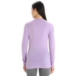 ICEBREAKER MERINO W 200 OASIS LS CREWE PURPLE GAZE 23 -Icebreaker 9 124973 ib104375736 04