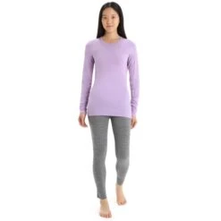 ICEBREAKER MERINO W 200 OASIS LS CREWE PURPLE GAZE 23 -Icebreaker 9 124973 ib104375736 06