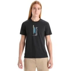 ICEBREAKER MERINO M CENTRAL CLASSIC SS TEE OTTER PADDLE BLACK 23 -Icebreaker 9 124977 m central classic ss tee otter paddle black ib0a56oe001 03