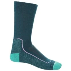 ICEBREAKER MERINO W HIKE+ LIGHT CREW GREEN GLORY/FRESH 23