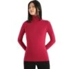ICEBREAKER W 260 TECH LS HALF ZIP CHERRY 23 -Icebreaker 9 128543 ib104390059 01