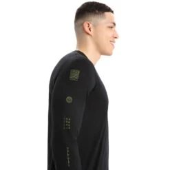 ICEBREAKER M TECH LITE II LS TEE SUMMIT TREAD BLACK 23 -Icebreaker 9 128553 ib0a56hw001 05