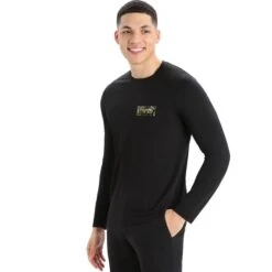 ICEBREAKER M TECH LITE II LS TEE SUMMIT TREAD BLACK 23 -Icebreaker 9 128553 ib0a56hw001 06