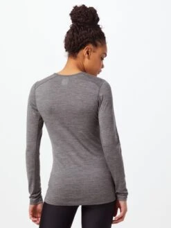 Icebreaker Shirts Functioneel Shirt Oasis Dames Grijs Gemêleerd -Icebreaker 92618944c385ba4b1b595b473c7074af