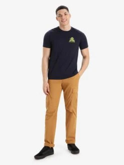 Icebreaker T-shirts Functioneel Shirt Heren Donkerblauw -Icebreaker 9ef5c9a9844f3a7a67ac3b35b98571fa