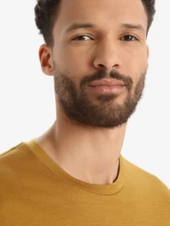 Icebreaker Functionele Shirts Functioneel Shirt Skiing Yeti Heren Bruin -Icebreaker a21abc1f8dfe8db0053429d886960fb7