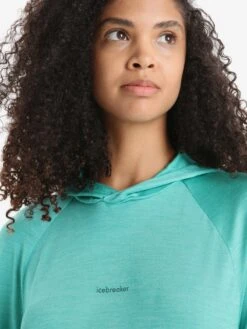 Icebreaker Truien & Sweaters Sportief Sweatshirt Dames Jade Groen -Icebreaker ba2976127ddbe17c97d92a951db1448f