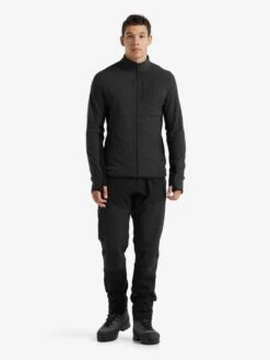 Icebreaker Truien & Sweaters Sportsweatvest Descender Heren Antraciet -Icebreaker bb7b6140689ac5ac949d409e10737f3c