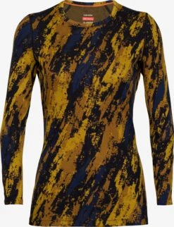 Icebreaker Shirts Functioneel Shirt Vertex Dames Geel