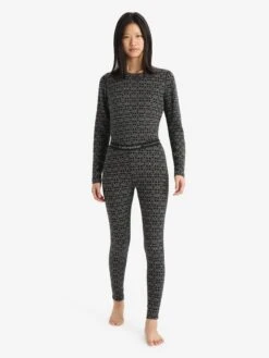 Icebreaker Broeken Skinny Sportbroek Vertex Dames Zwart -Icebreaker d30713d24268cdfc9d6fa7d1f4ccbbaf