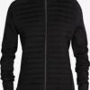 Icebreaker Trainingsjacks Sportief Sweatvest Zone Dames Zwart -Icebreaker d579c38be9d2a23f8ecc36e24d163057
