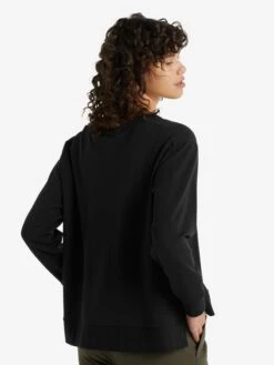 Icebreaker Truien & Sweaters Sportief Sweatshirt DALSTON Dames Zwart -Icebreaker da59a871efc5c53554098cdc78482006