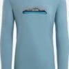 Icebreaker Functionele Shirts Functioneel Shirt Heren Blauw -Icebreaker dd6224d7a367e4d466aca1b2165e244e
