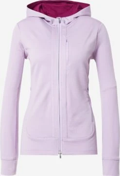 Icebreaker Truien & Sweaters Sportief Sweatvest Quantum III Dames Lichtlila