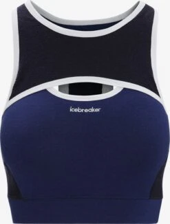 Icebreaker Ondergoed Bustier Sport Bh Dames Blauw