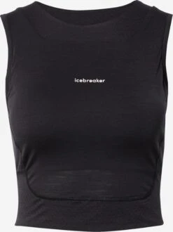 Icebreaker Tops Sporttop Dames Zwart