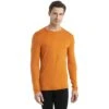 Icebreaker 260 Tech Crewe Shirt Met Lange Mouwen Heren - Earth -Icebreaker icebreaker mens 260 tech crewe long sleeve shirt earth model 1 1499498